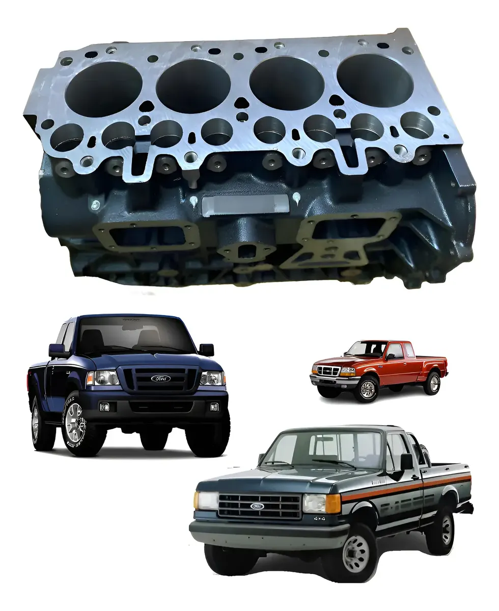 Bloco Do Motor Maxion F-1000/ Ranger/ S-10/ Blazer 2.5 8v Bloco Do Motor Maxion F-1000/ Ranger/ S-10/ Blazer 2.5 8v